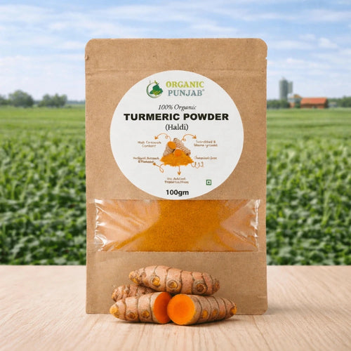 Organic Turmeric Powder (Haldi) | Pure & Aromatic